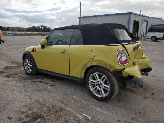 WMWZN3C59BTZ78111 - 2011 MINI COOPER YELLOW photo 2