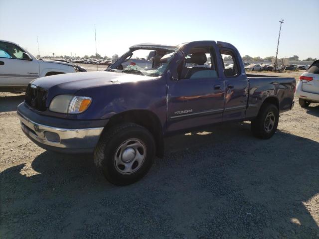 5TBRT341X1S127333 - 2001 TOYOTA TUNDRA ACCESS CAB ლურჯი ფოტო 1