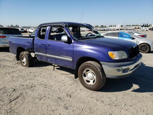 5TBRT341X1S127333 - 2001 TOYOTA TUNDRA ACCESS CAB ლურჯი ფოტო 4