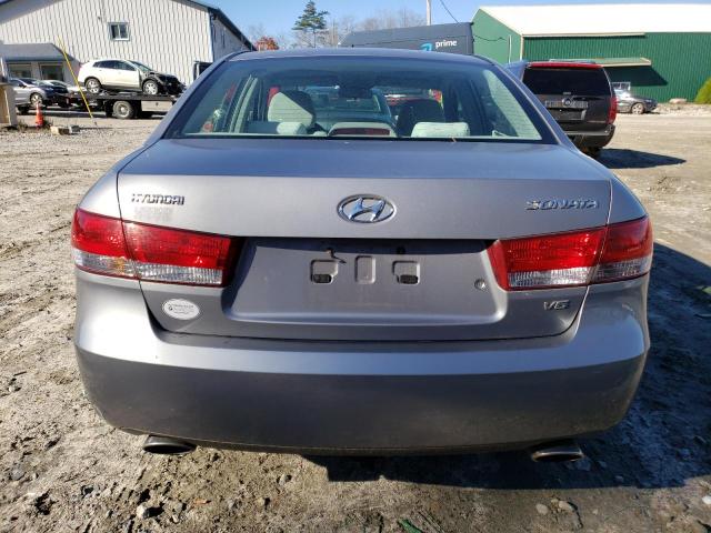 5NPEU46F67H208166 - 2007 HYUNDAI SONATA SE GRAY photo 6