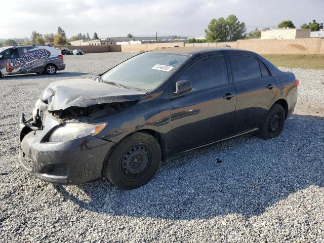 2T1BU4EE6AC398511 - 2010 TOYOTA COROLLA BASE BLACK photo 1