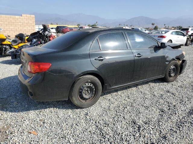 2T1BU4EE6AC398511 - 2010 TOYOTA COROLLA BASE BLACK photo 3