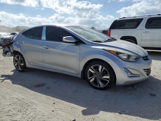 KMHDH4AEXGU561607 - 2016 HYUNDAI ELANTRA SE SILVER photo 4