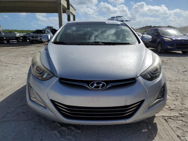 KMHDH4AEXGU561607 - 2016 HYUNDAI ELANTRA SE SILVER photo 5