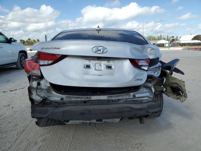 KMHDH4AEXGU561607 - 2016 HYUNDAI ELANTRA SE SILVER photo 6