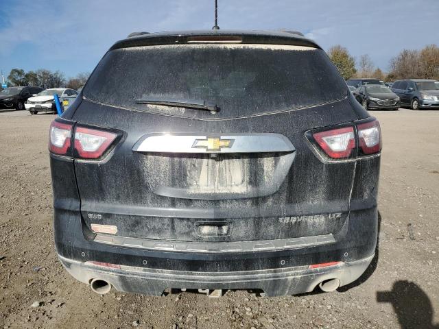 1GNKVJKD6EJ283559 - 2014 CHEVROLET TRAVERSE LTZ GRAY photo 6