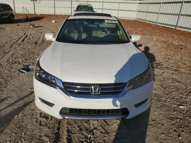 1HGCR2F83DA122123 - 2013 HONDA ACCORD EXL WHITE photo 5