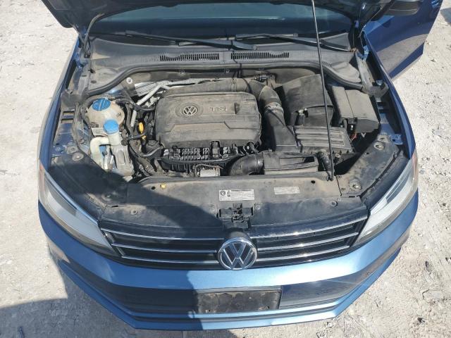 3VWD17AJXFM233465 - 2015 VOLKSWAGEN JETTA SE BLUE photo 11