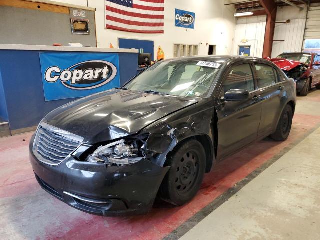 1C3CCBAB1CN222493 - 2012 CHRYSLER 200 LX BLACK photo 1