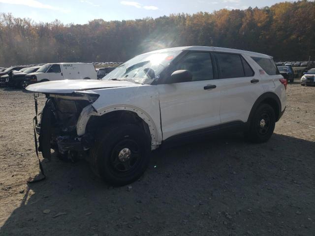 1FM5K8AB9LGC13762 - 2020 FORD EXPLORER POLICE INTERCEPTOR 白色 照片 1