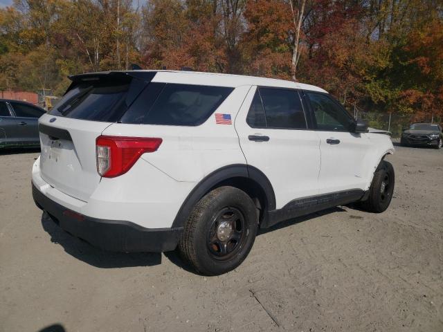 1FM5K8AB9LGC13762 - 2020 FORD EXPLORER POLICE INTERCEPTOR WHITE photo 3