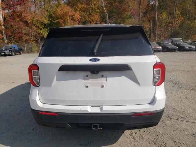 1FM5K8AB9LGC13762 - 2020 FORD EXPLORER POLICE INTERCEPTOR 白色 照片 6