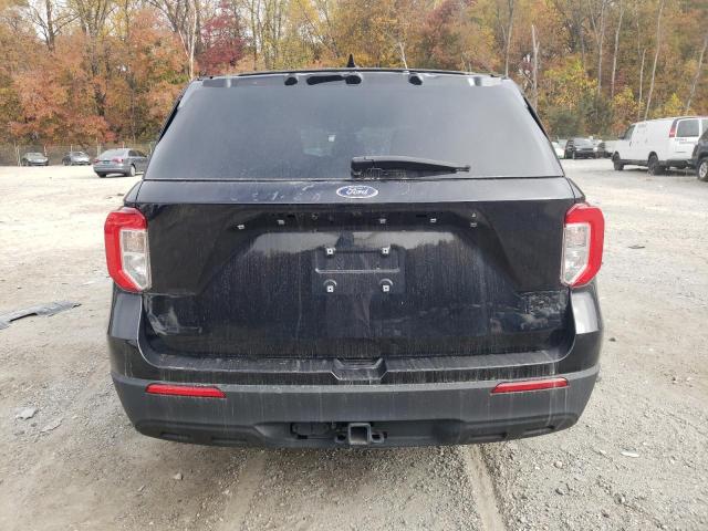1FM5K8AW3LGB23400 - 2020 FORD EXPLORER POLICE INTERCEPTOR შავი ფოტო 6