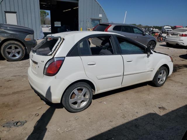 KNADH5A39B6755340 - 2011 KIA RIO BASE WHITE photo 3