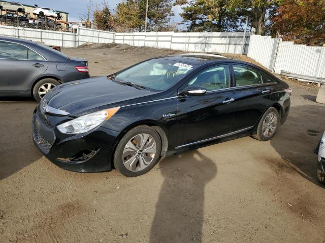 KMHEC4A42FA118961 - 2015 HYUNDAI SONATA HYBRID BLACK photo 1