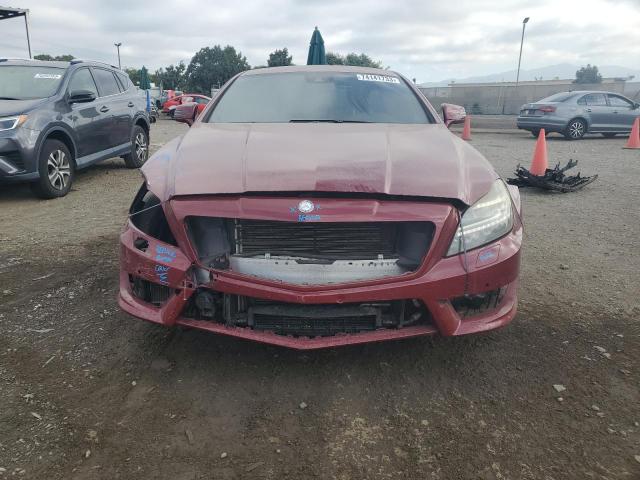 WDDLJ7EB2DA087581 - 2013 MERCEDES-BENZ CLS 63 AMG RED photo 5