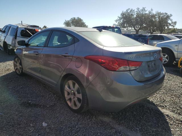 KMHDH4AE1CU240047 - 2012 HYUNDAI ELANTRA GLS GRAY photo 2