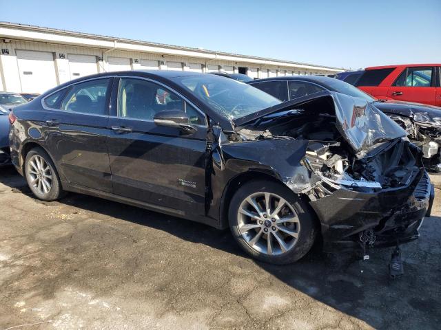 3FA6P0SU4HR173933 - 2017 FORD FUSION TITANIUM PHEV BLACK photo 4