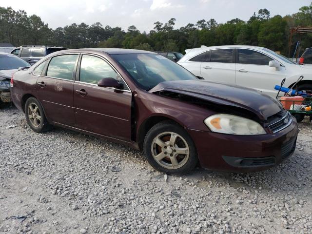 2G1WC58R979240190 - 2007 CHEVROLET IMPALA LT MAROON photo 4