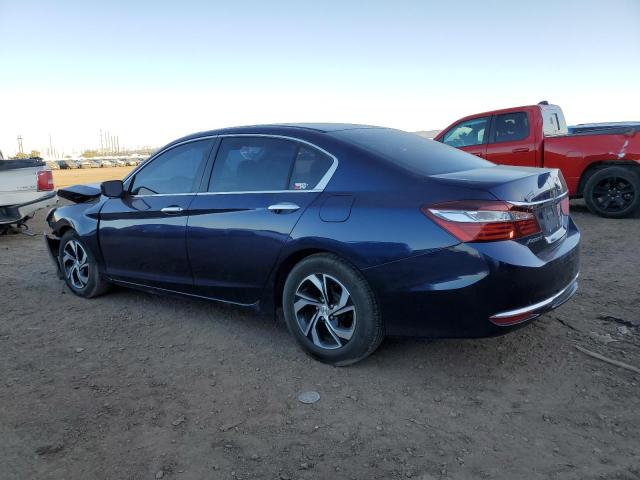 1HGCR2F39GA218055 - 2016 HONDA ACCORD LX BLUE photo 2