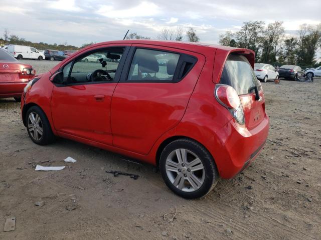 KL8CD6S98FC719142 - 2015 CHEVROLET SPARK 1LT RED photo 2