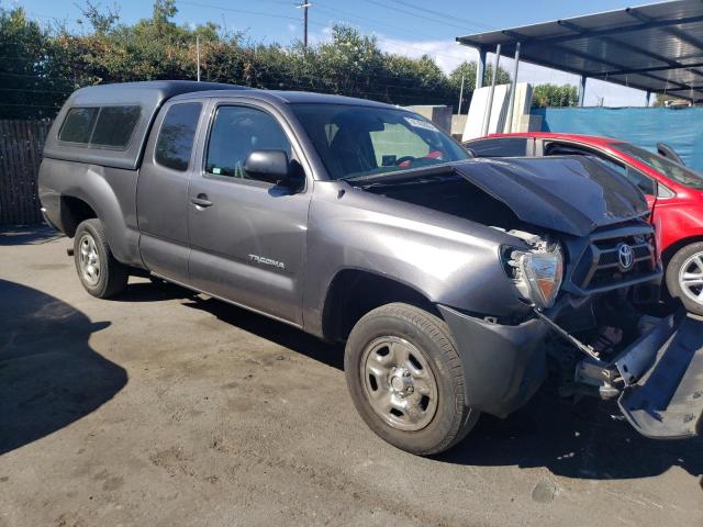 5TFTX4CN7FX052975 - 2015 TOYOTA TACOMA ACCESS CAB ნაცრისფერი ფოტო 4