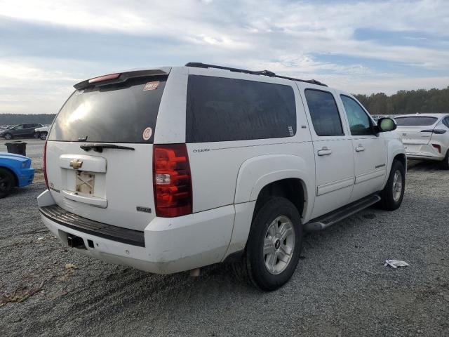 1GNSCJE02BR355160 - 2011 CHEVROLET SUBURBAN C1500 LT WHITE photo 3