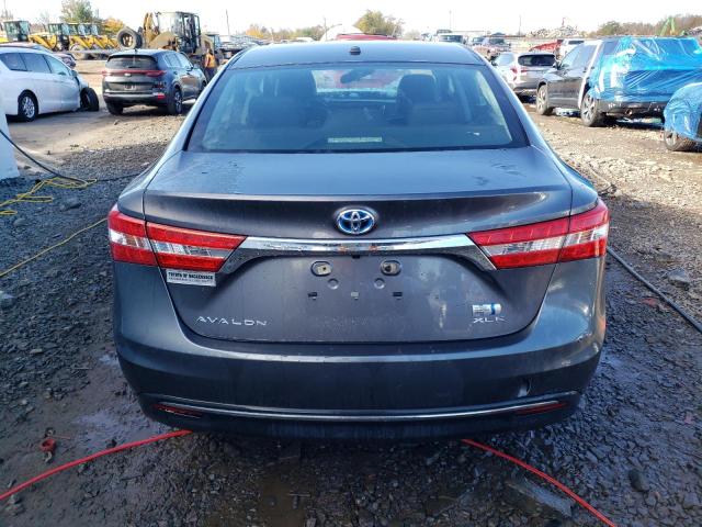 4T1BD1EB2FU044088 - 2015 TOYOTA AVALON HYBRID GRAY photo 6