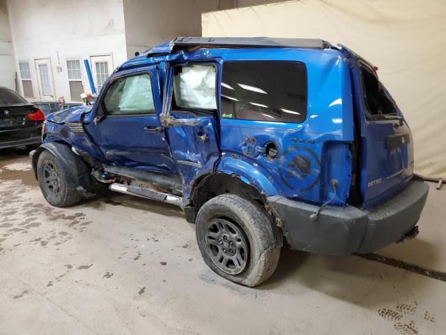 1D8GU28K48W101590 - 2008 DODGE NITRO SXT BLUE photo 2