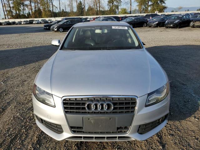 WAUAFAFL6CN016184 - 2012 AUDI A4 PREMIUM SILVER photo 5