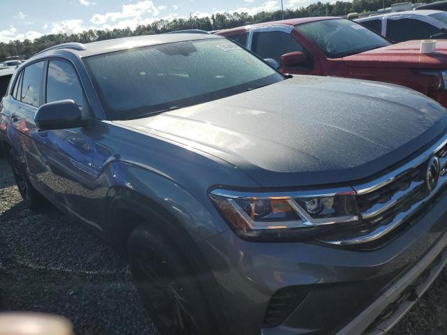 1V2JE2CA9NC220425 - 2022 VOLKSWAGEN ATLAS CROS SE Серый фото 4