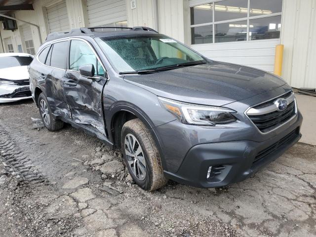 4S4BTAFC5M3122103 - 2021 SUBARU OUTBACK PREMIUM GRAY photo 4