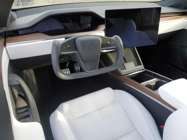 5YJSA1E51NF488545 - 2022 TESLA MODEL S GRAY photo 8