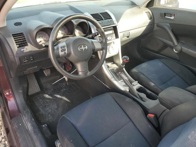 JTKDE177470156184 - 2007 TOYOTA SCION TC 勃艮第红 照片 8