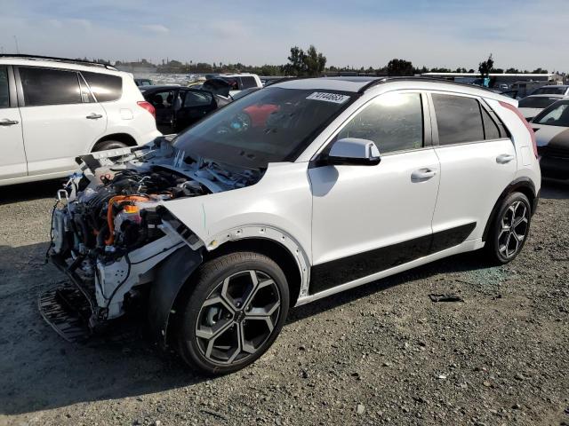 KNDCR3LEXP5043169 - 2023 KIA NIRO EX WHITE photo 1