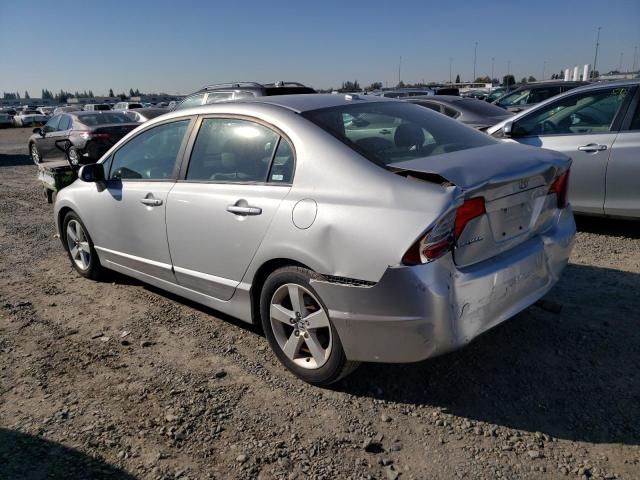 1HGFA16808L094757 - 2008 HONDA CIVIC EX SILVER photo 2