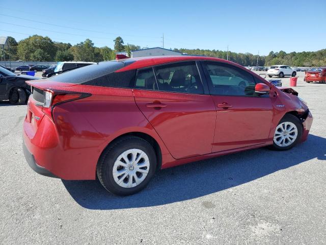 JTDKARFU0L3117925 - 2020 TOYOTA PRIUS L RED photo 3