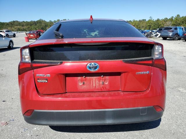 JTDKARFU0L3117925 - 2020 TOYOTA PRIUS L RED photo 6