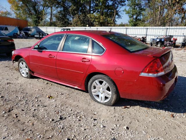 2G1WB5E3XC1330363 - 2012 CHEVROLET IMPALA LT RED photo 2