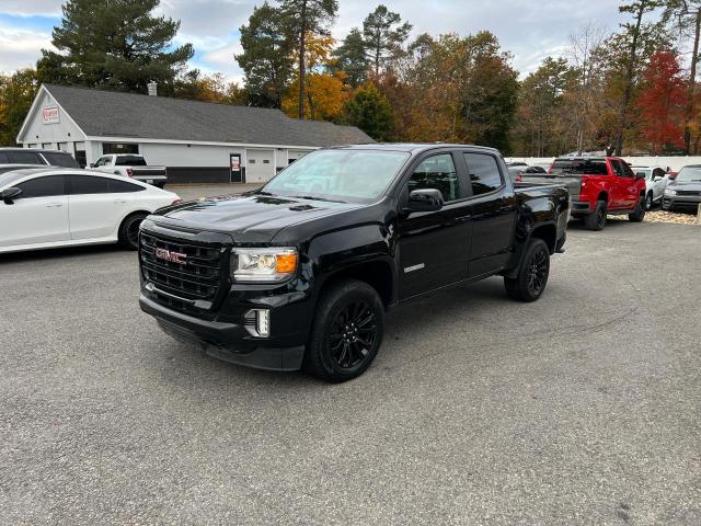 1GTG6CEN7M1260835 - 2021 GMC CANYON ELEVATION BLACK photo 1