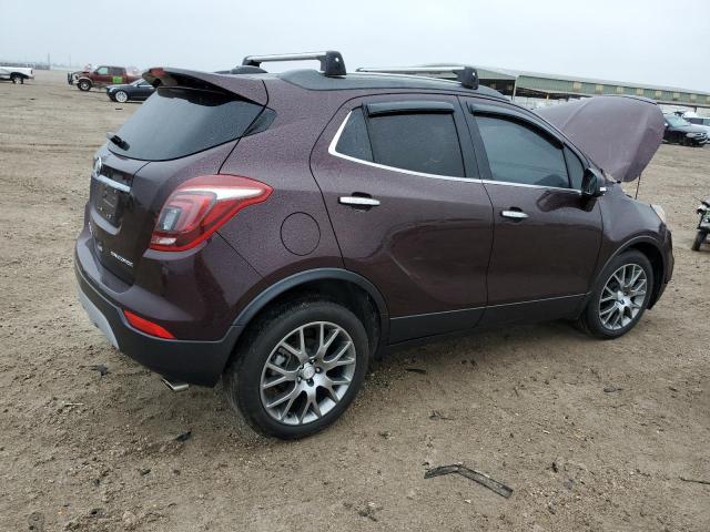 KL4CJ1SB9JB609604 - 2018 BUICK ENCORE SPORT TOURING BURGUNDY photo 3