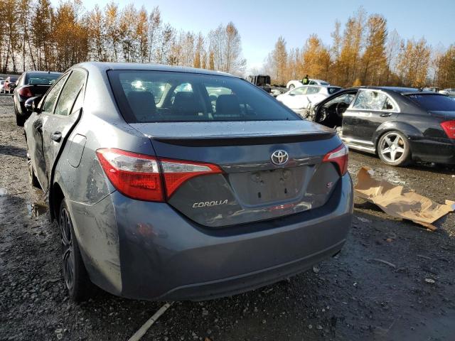 2T1BURHE4FC374417 - 2015 TOYOTA COROLLA L CHARCOAL photo 6