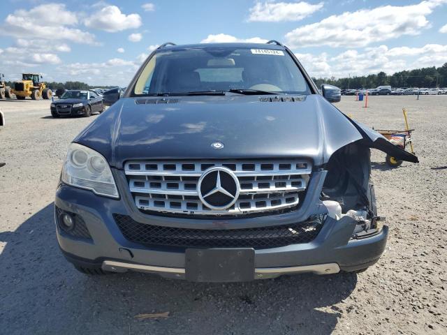 4JGBB8GB9BA704649 - 2011 MERCEDES-BENZ ML 350 4MATIC BLUE photo 5