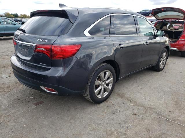 5FRYD4H91GB037795 - 2016 ACURA MDX ADVANCE GRAY photo 3