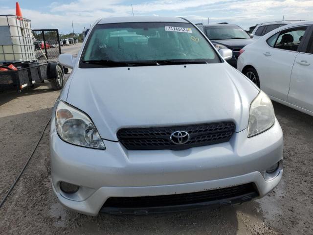 2T1KR32E27C654958 - 2007 TOYOTA COROLLA MA XR SILVER photo 5