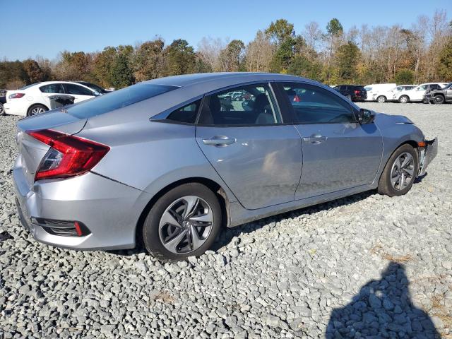 2HGFC2F67LH529326 - 2020 HONDA CIVIC LX SILVER photo 3