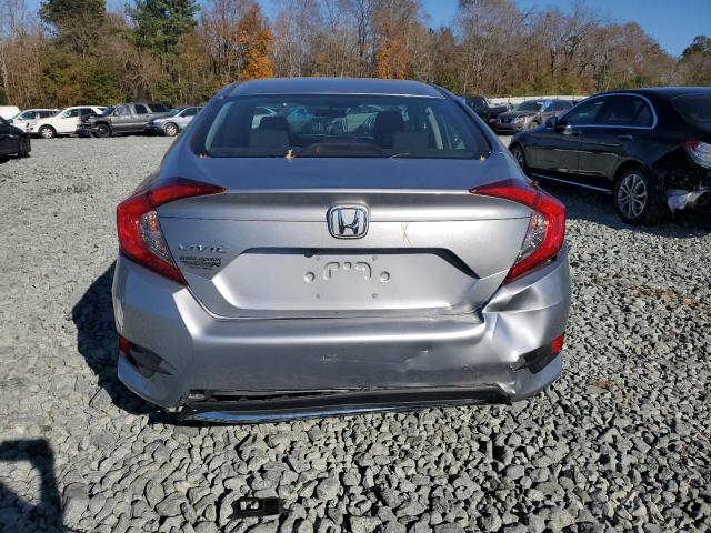 2HGFC2F67LH529326 - 2020 HONDA CIVIC LX SILVER photo 6