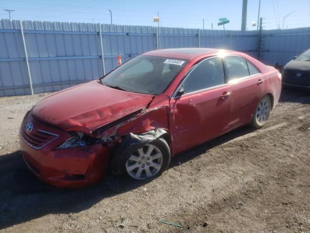 4T1BK46K87U053630 - 2007 TOYOTA CAMRY LE RED photo 1