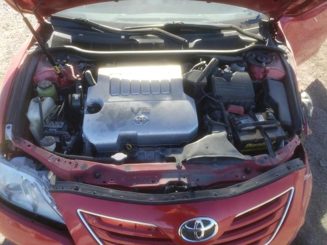 4T1BK46K87U053630 - 2007 TOYOTA CAMRY LE RED photo 11