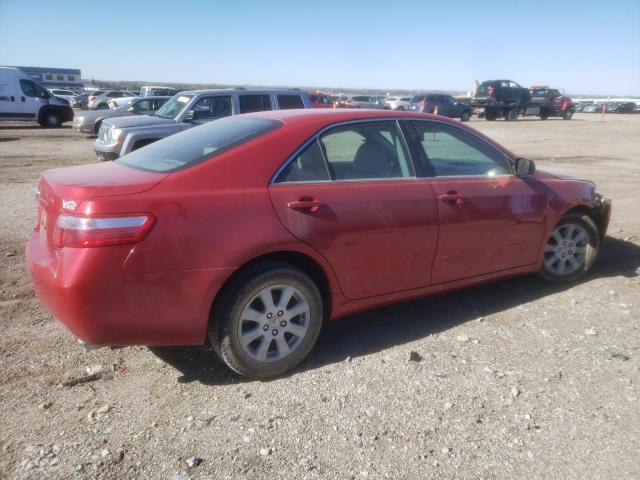 4T1BK46K87U053630 - 2007 TOYOTA CAMRY LE RED photo 3